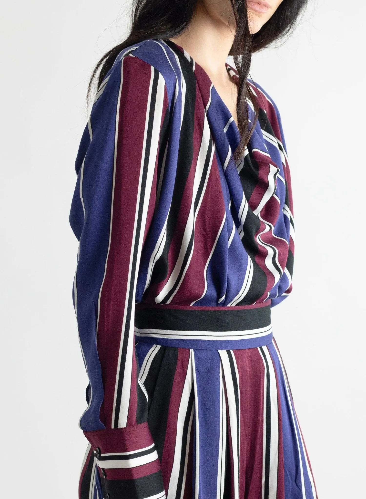 Raya Cowl - Cool Toned Stripe