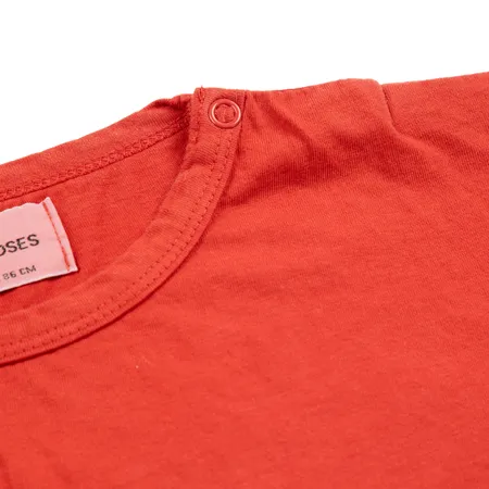 Red Freedom Bird Long Sleeve Top