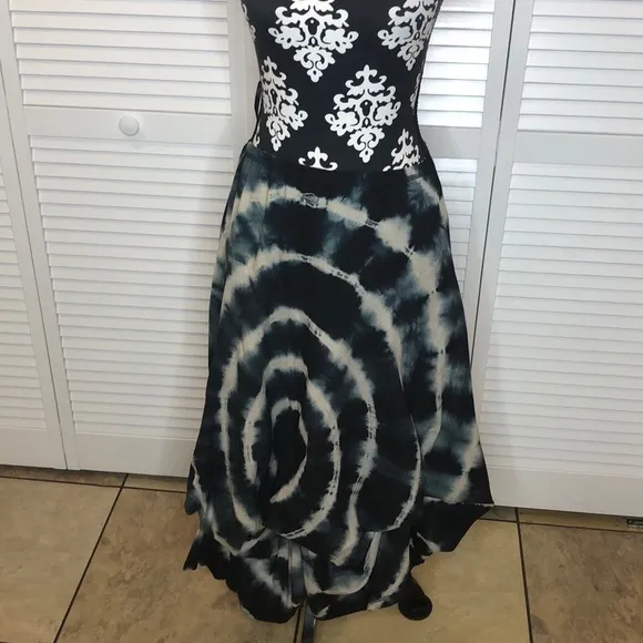 Renaur Tie Dyed 2 in 1 Maxi Skirt/Dress M NWT