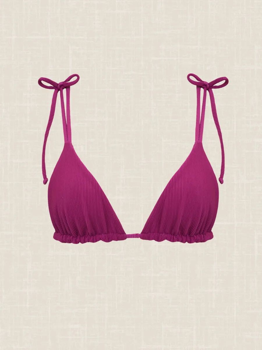 Ribbed Paloma Bikini Top
