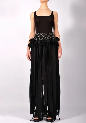 Ring Skirt with Ribbons Maxi