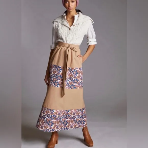 Sachin &amp; Babi Jacquard Tiered Maxi Skirt