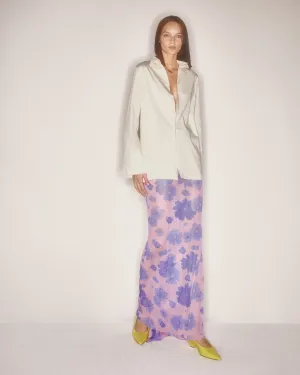 SALLY FLORAL MERMAID SKIRT