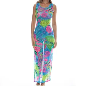 SEAGLASS FANTASY - Maxi Tank Dress