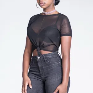 See Thru' Me Crop Top