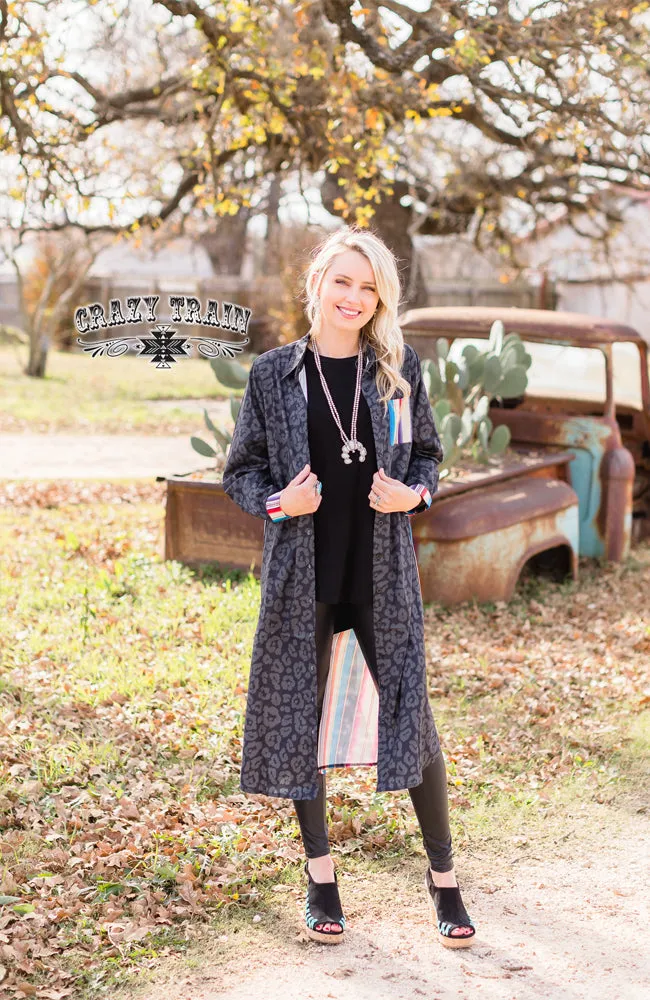 SERAPE FALLS BUTTON-UP