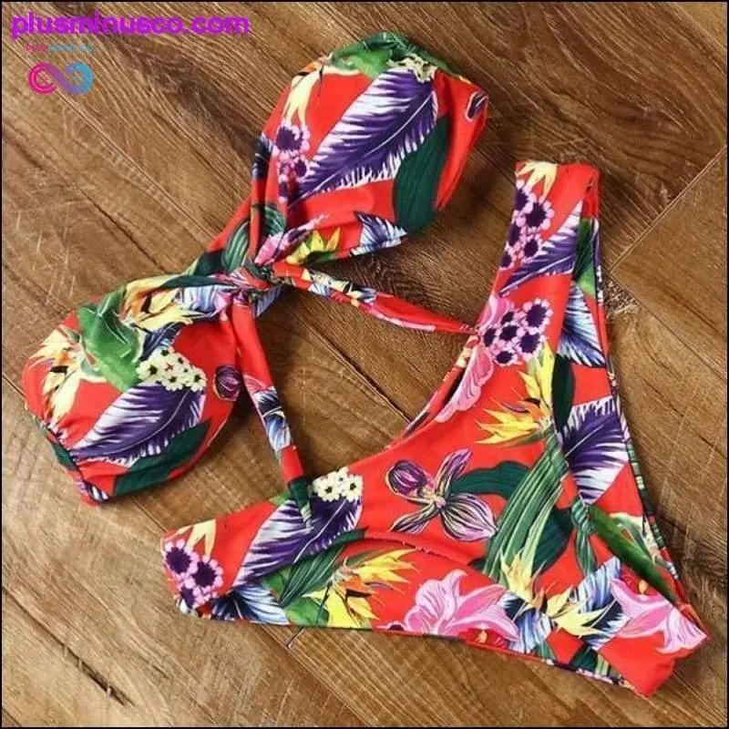 Sexy Strapless Bikini Set Off Shoulder