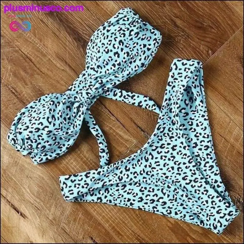 Sexy Strapless Bikini Set Off Shoulder