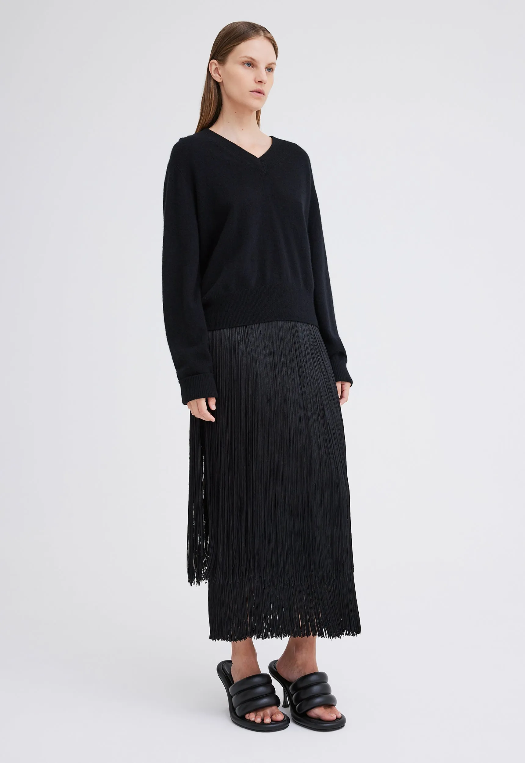 Sharpo Cashmere Sweater - Black