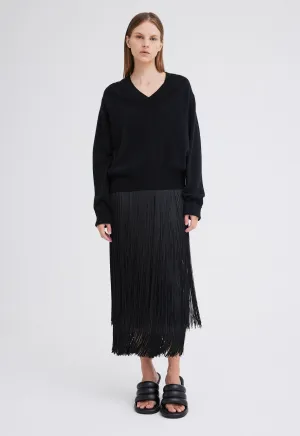 Sharpo Cashmere Sweater - Black