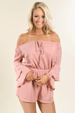 Show a Little Shoulder Romper