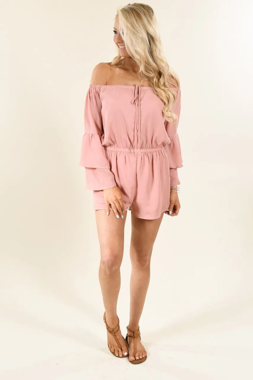 Show a Little Shoulder Romper