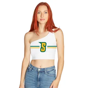 Siena White One Shoulder Top