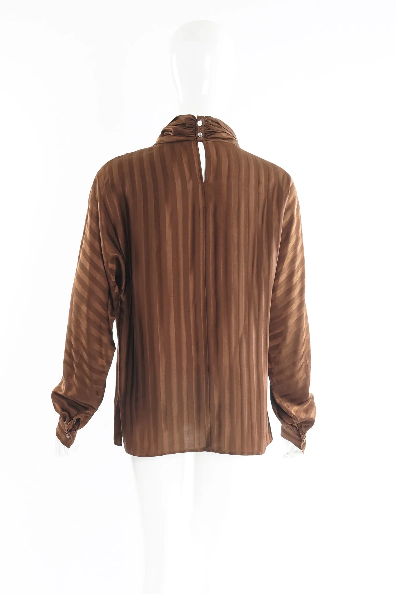 Silk Stripe Blouse