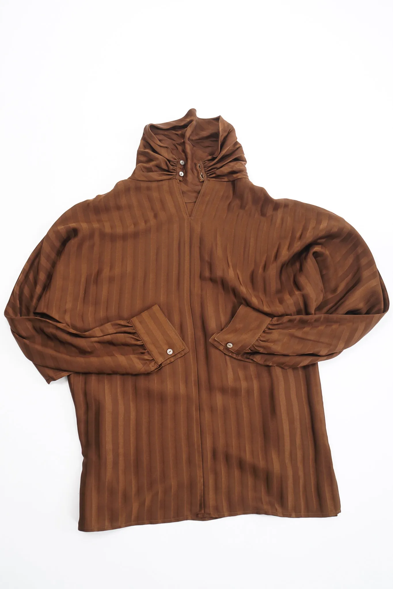 Silk Stripe Blouse