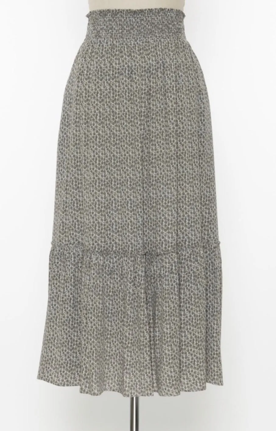 SK31 RUFFLE MAXI SKIRT