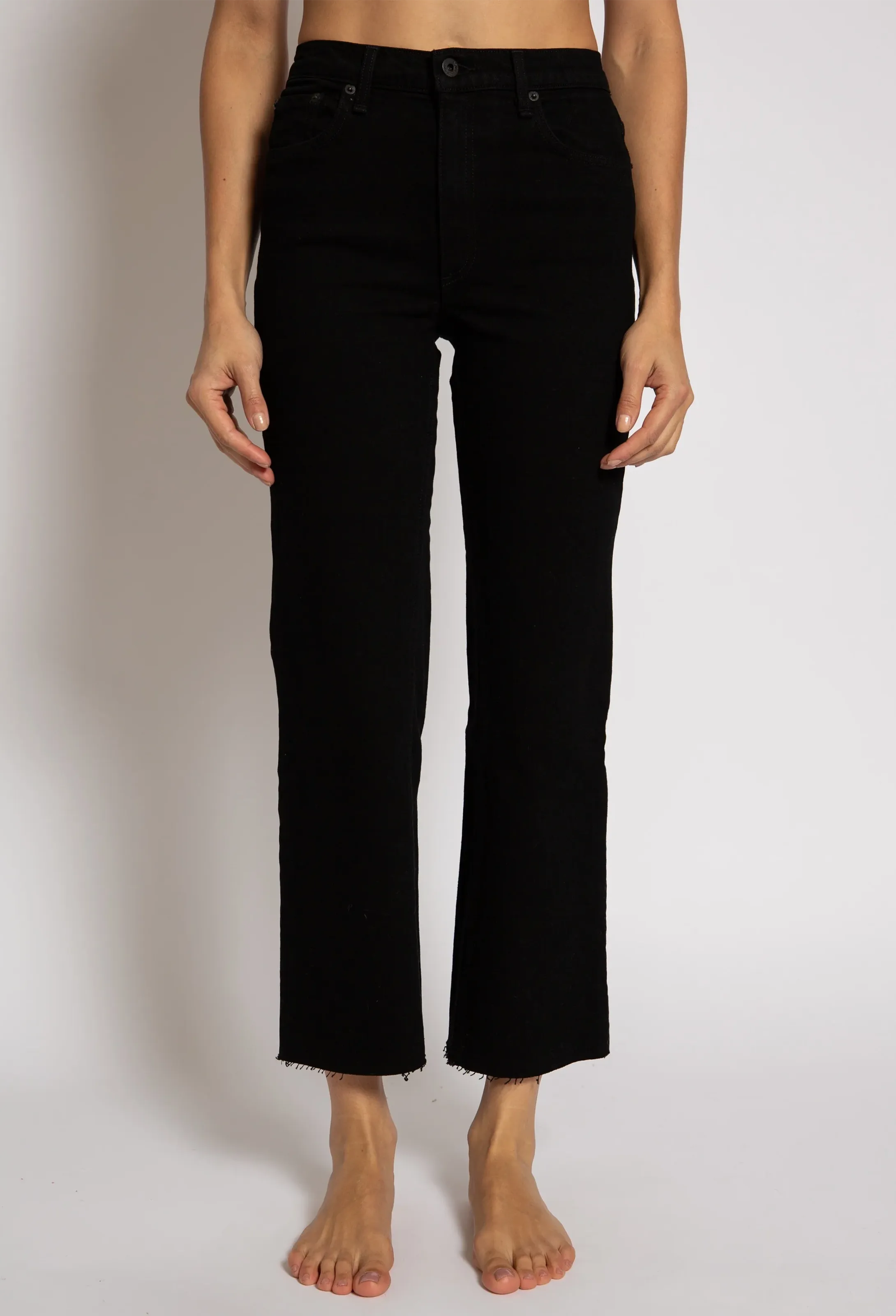 Slim Crop Wide Leg Pant