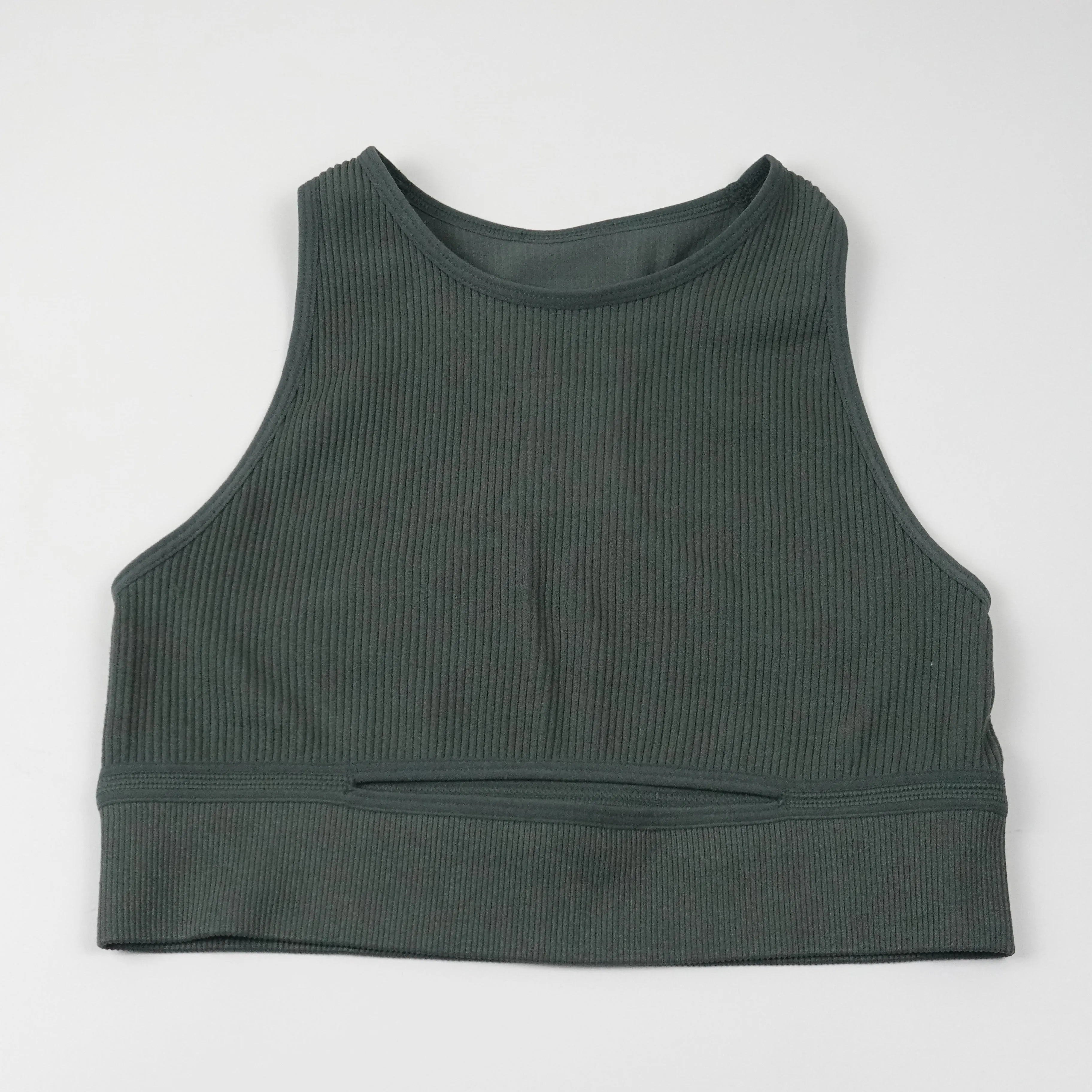 Slit Crop Top