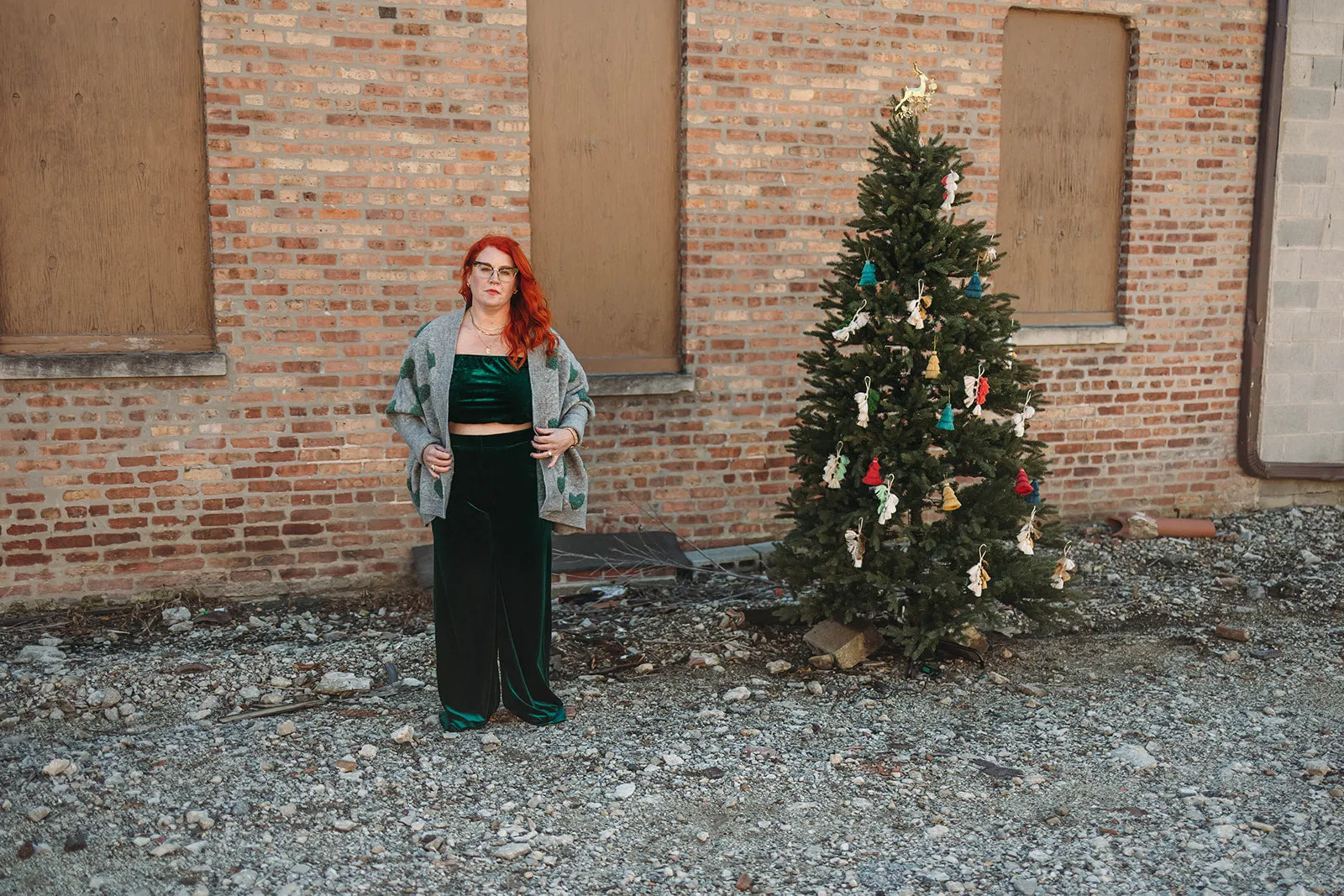 sonny wide leg pant in green