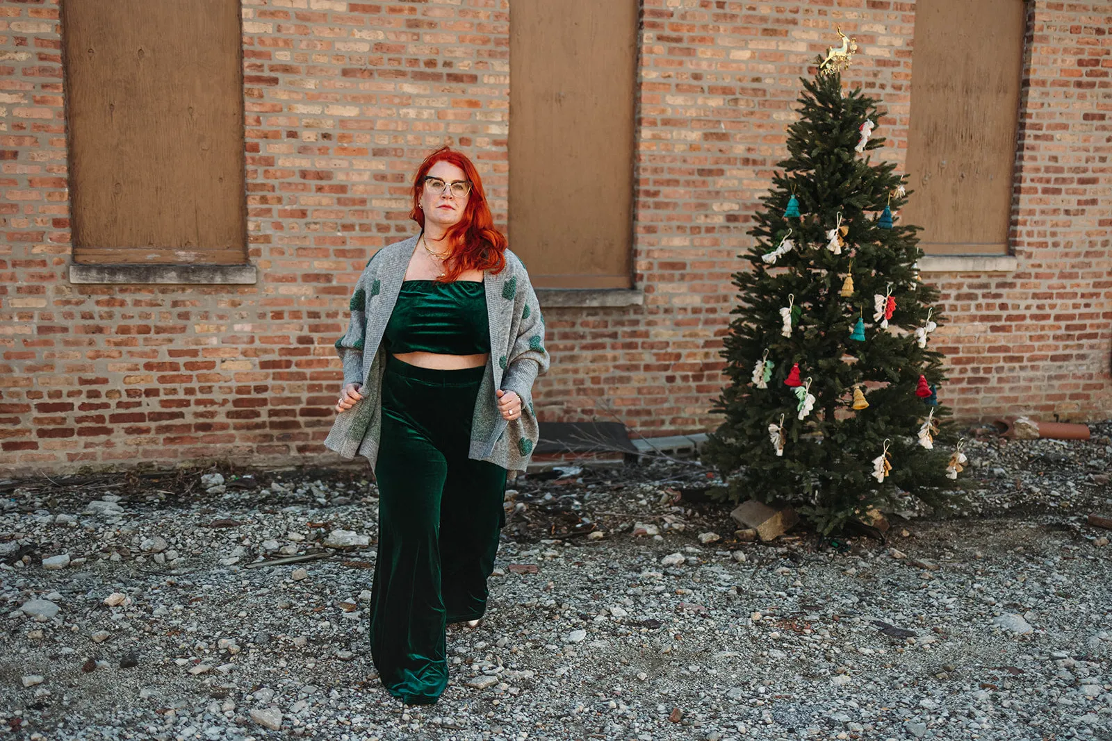 sonny wide leg pant in green