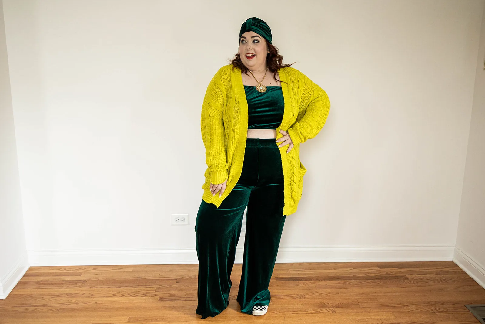 sonny wide leg pant in green