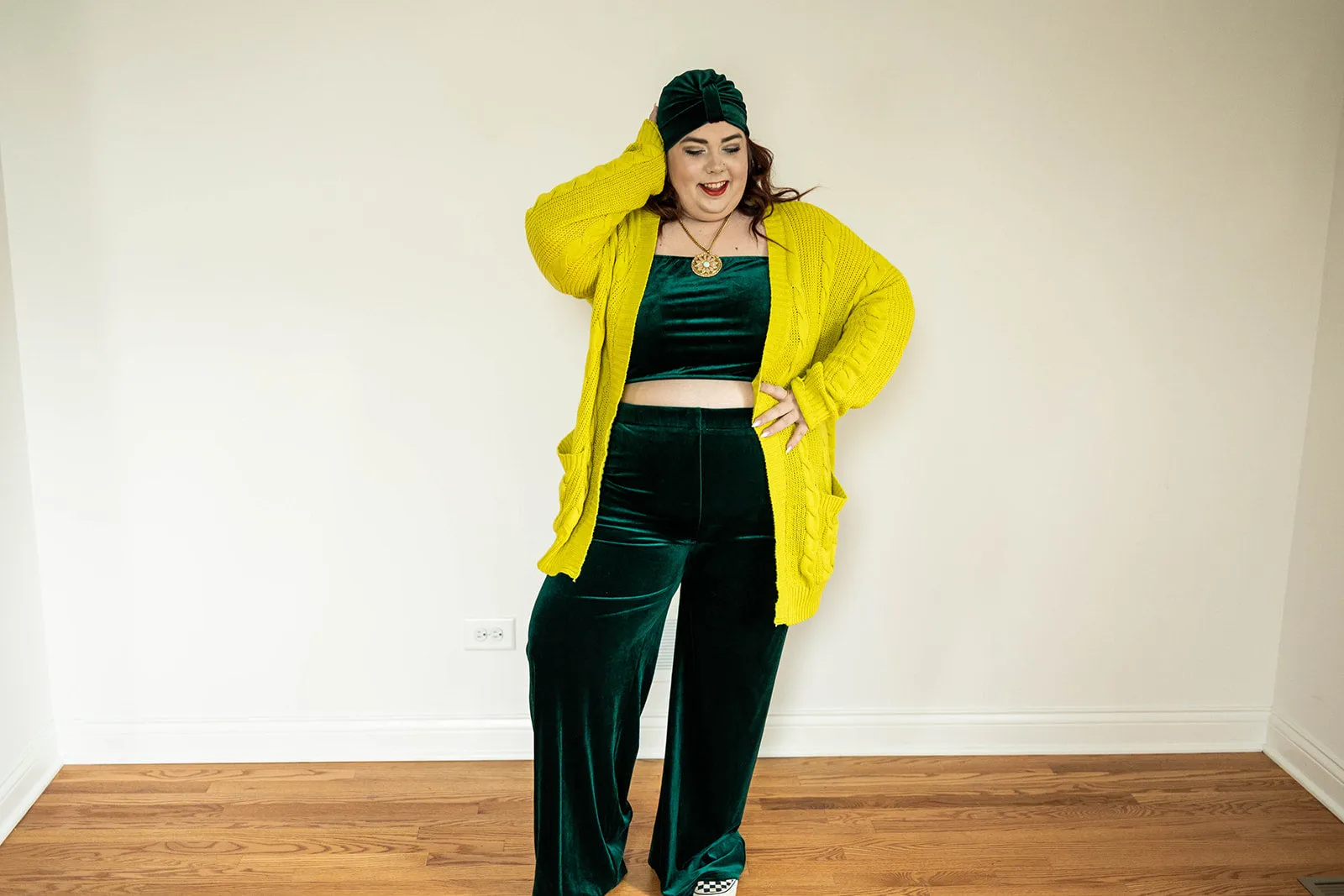 sonny wide leg pant in green