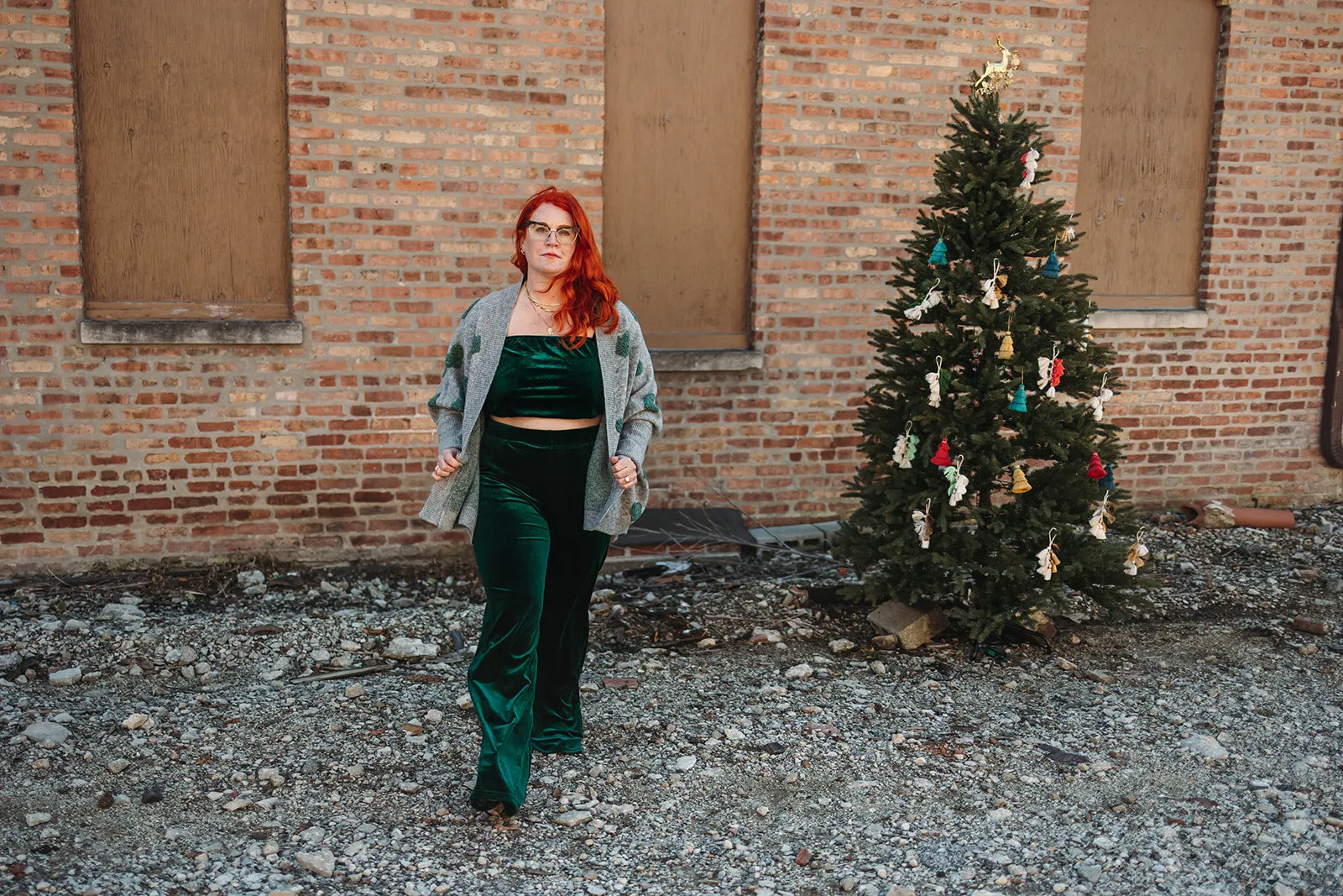 sonny wide leg pant in green