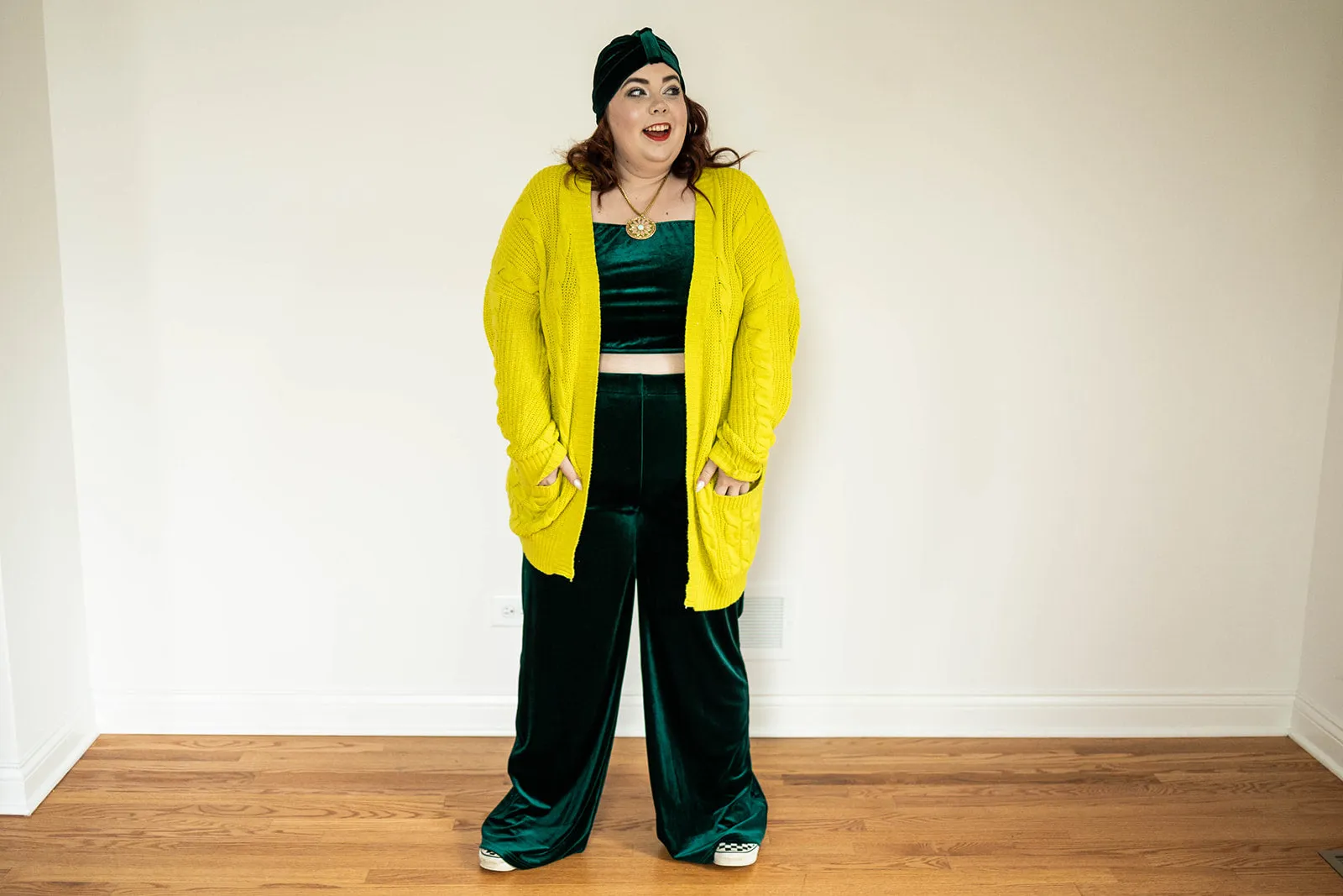 sonny wide leg pant in green