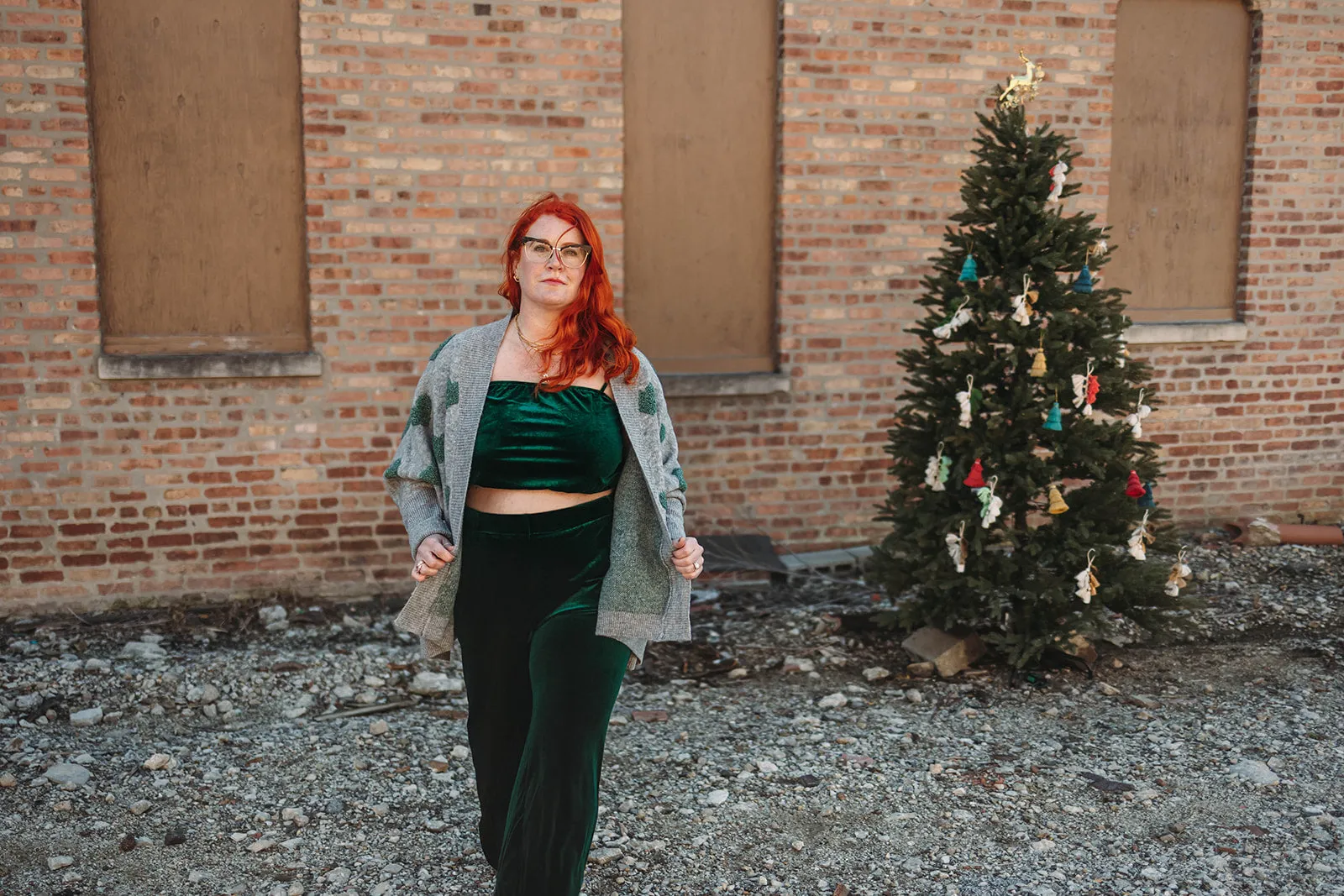sonny wide leg pant in green