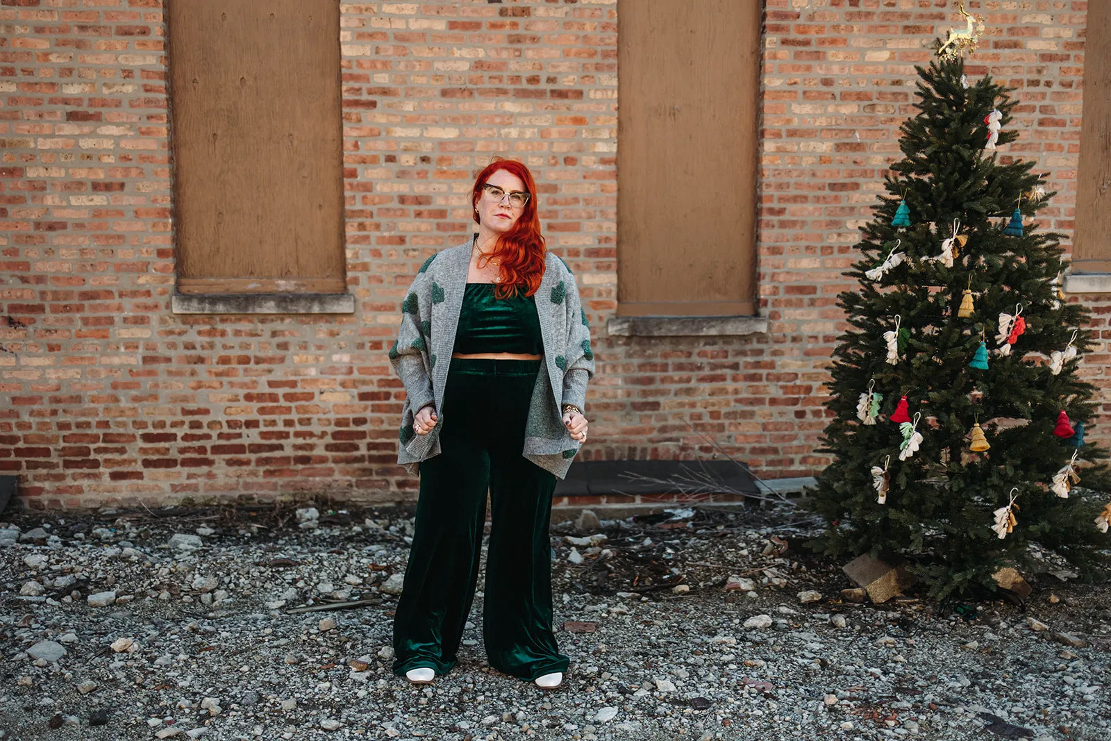 sonny wide leg pant in green