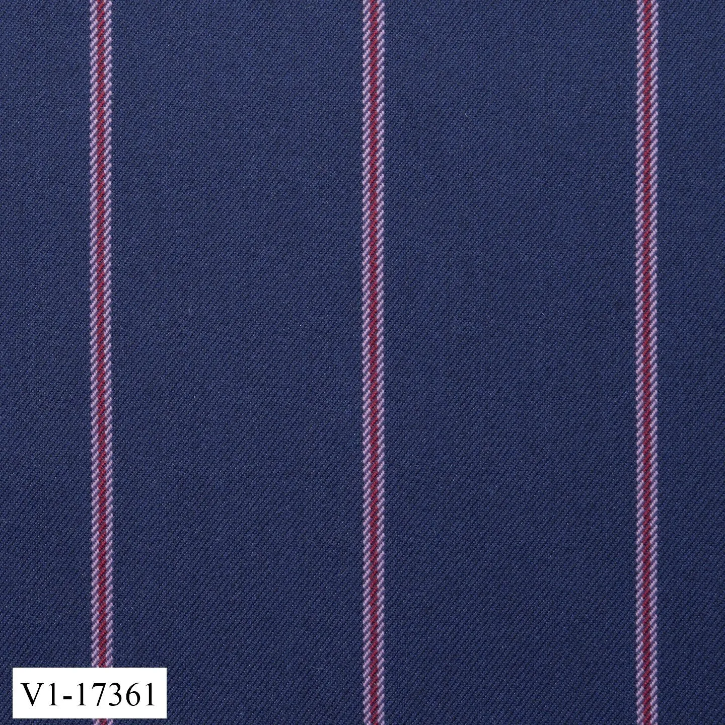 Space Blue Wide Stripe Pant