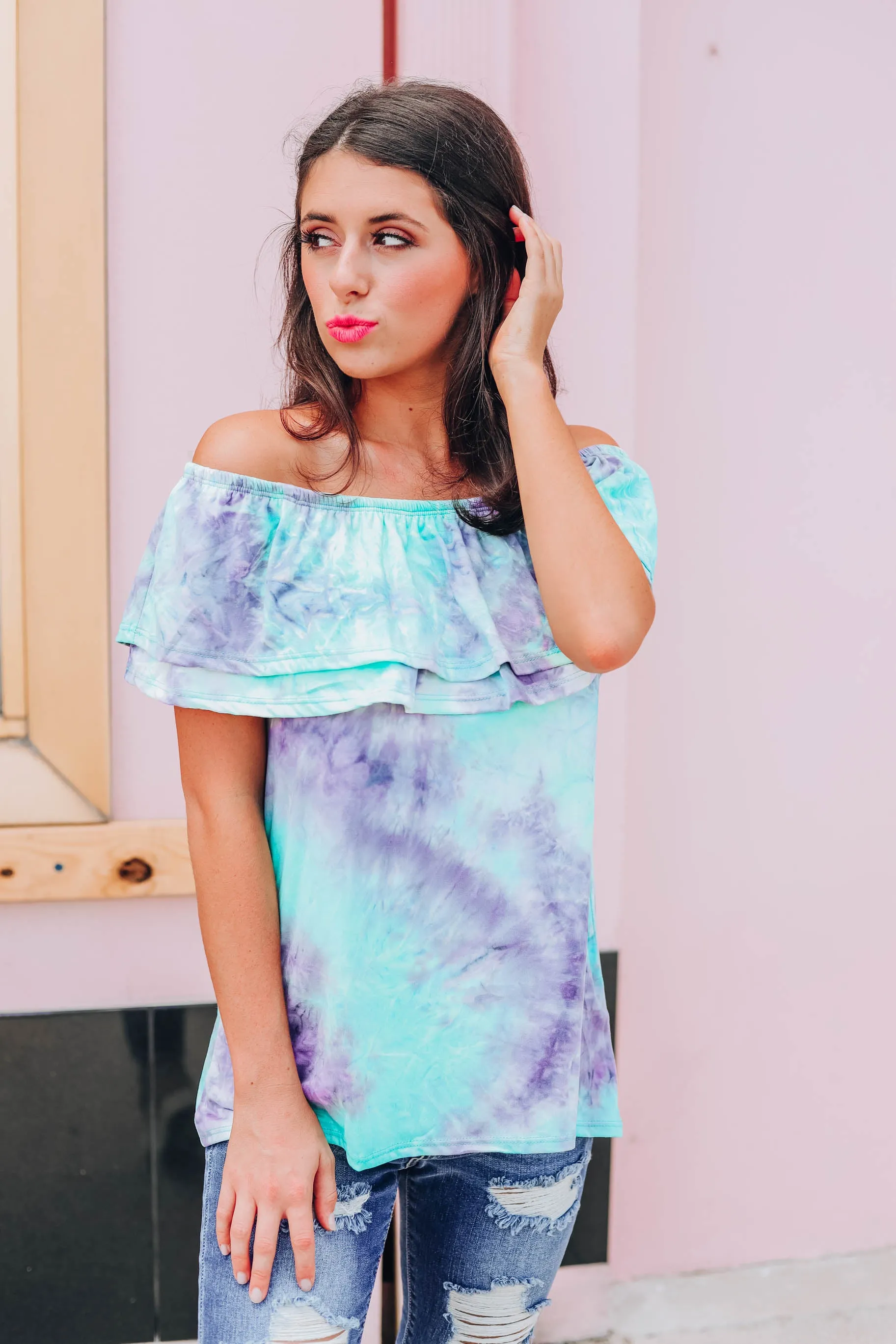 Summer Sensations Top - Mint