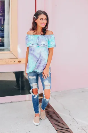 Summer Sensations Top - Mint