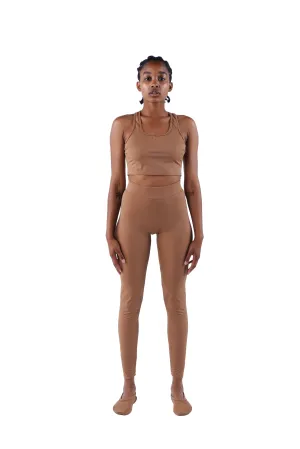 The Racerback Crop Top - Nude 02