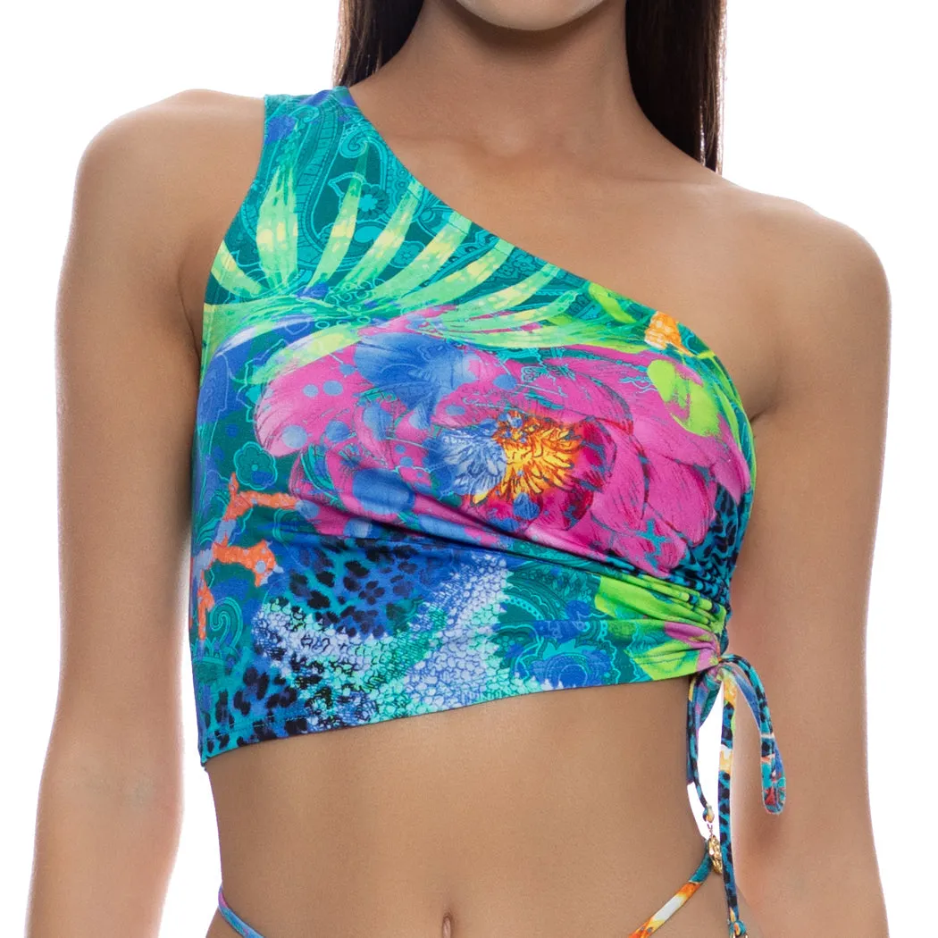 TROPICAL SIREN - One Shoulder Top