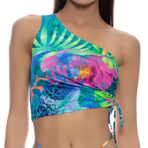 TROPICAL SIREN - One Shoulder Top