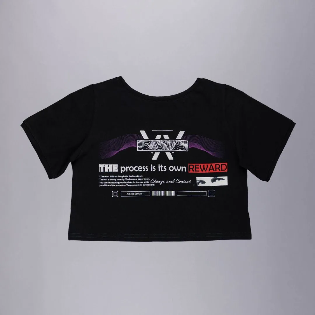 TRUST THE PROCESS CROP TOP