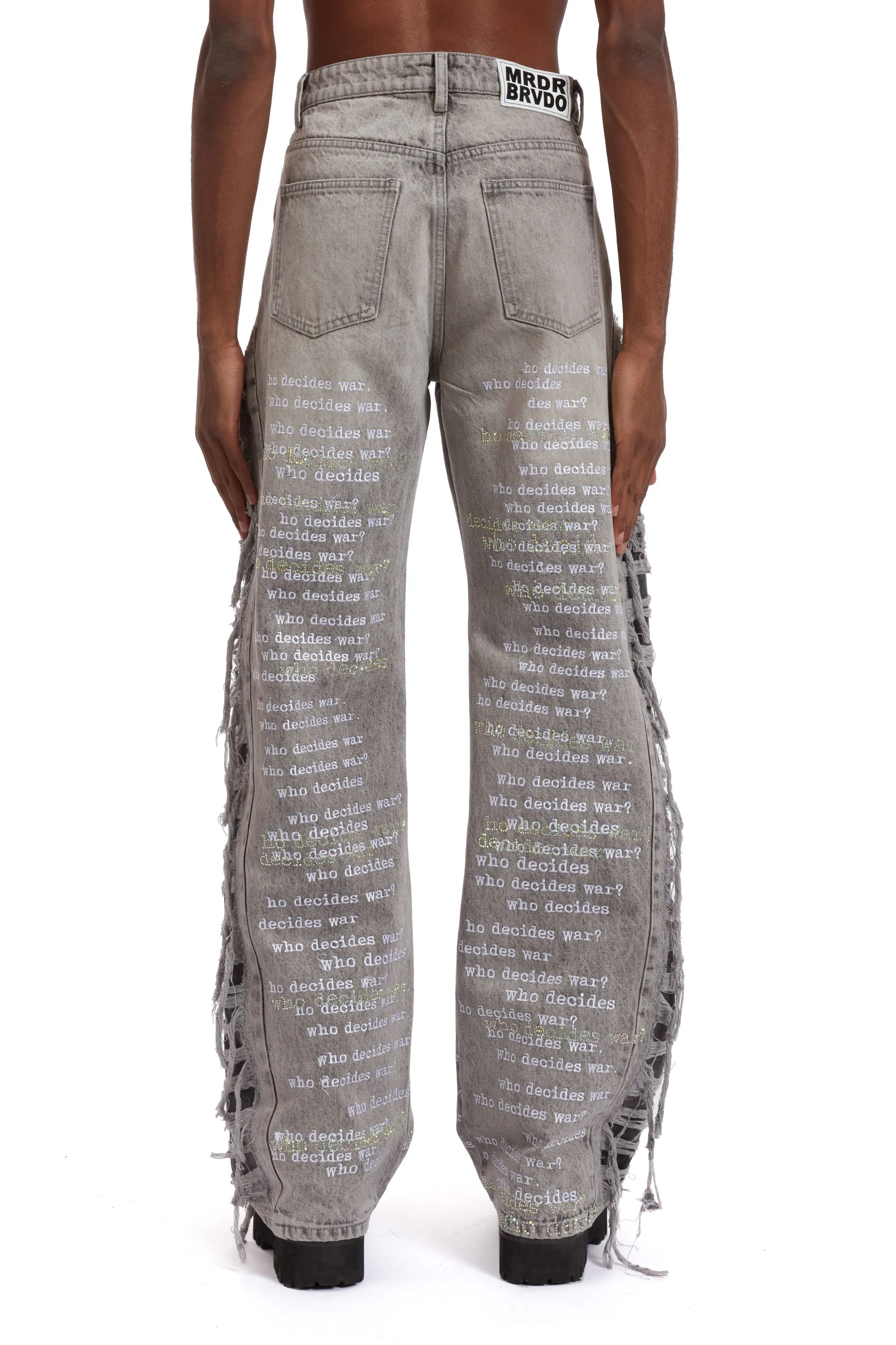 ULTRA FLARE SCRIPTURE DENIM