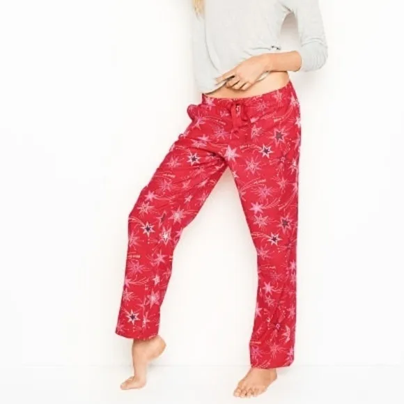 Victoria's Secret Valentines Pajama PJ Set Small Lounge 2pc