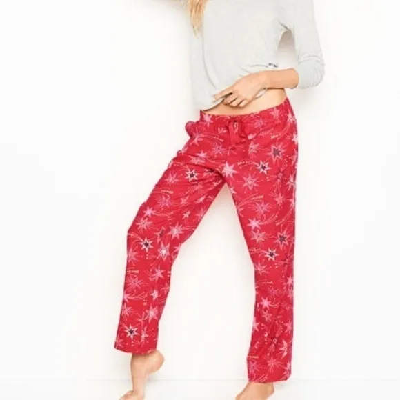 Victoria's Secret Valentines Pajama PJ Set Small Lounge 2pc