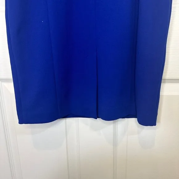 Vince Camuto Cobalt Blue Off-Shoulder Crepe Dress 6 - Like New
