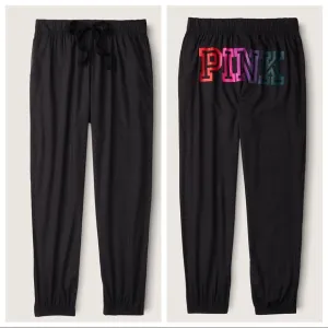 Vs Pink Flannel Sleep Campus Pant Pajama M