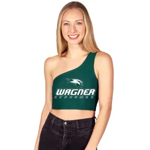 Wagner Green One Shoulder Top