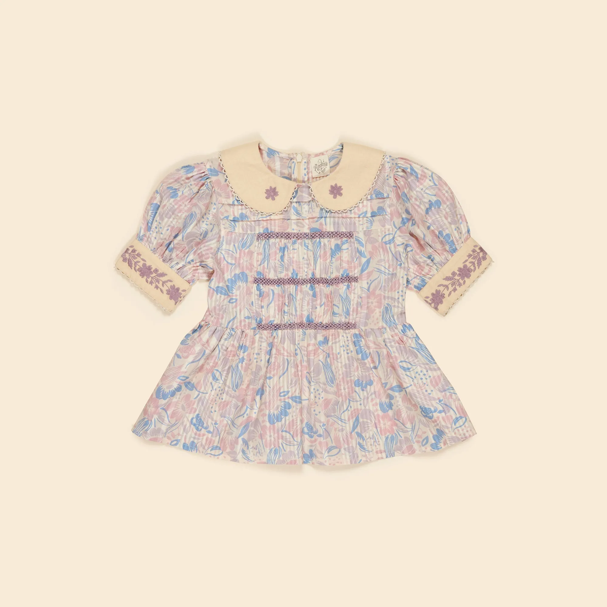 Wanda Blouse - 50's Floral