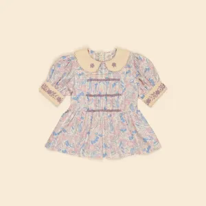 Wanda Blouse - 50's Floral