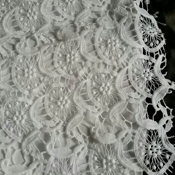 White Eyelet Dress