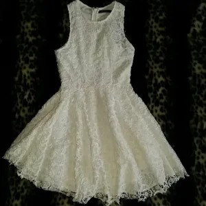 White Eyelet Dress