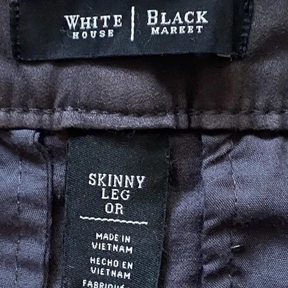 White House Black Market skinny leg 0R