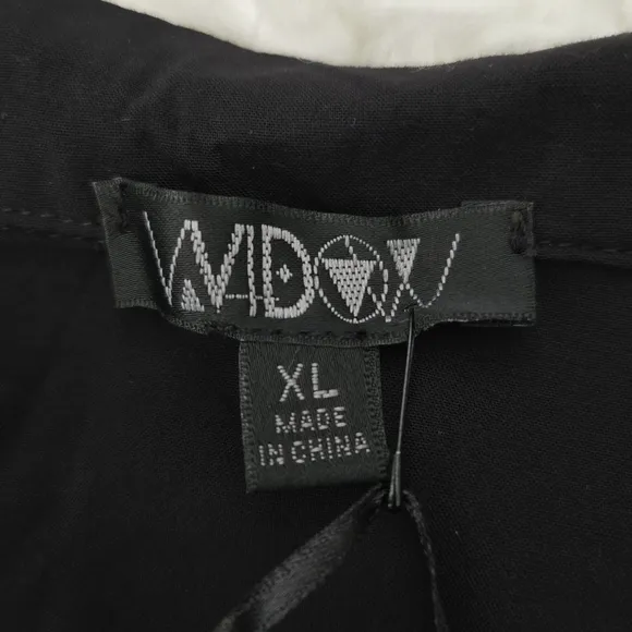 Widow Buckle Twilight Doom Maxi Skirt. Black. Size XL. New.
