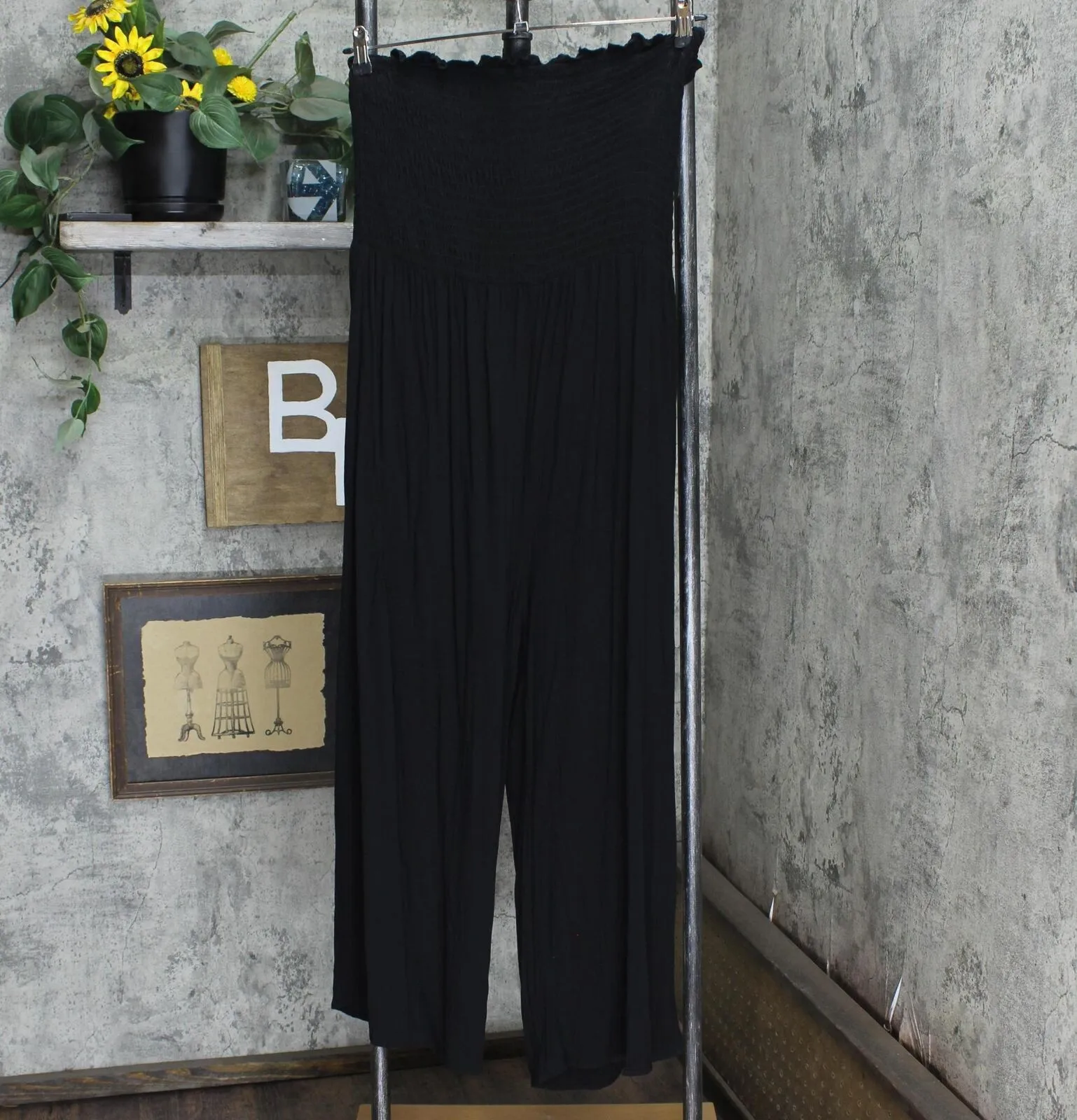 Wild Fable Womens Off the Shoulder Jumpsuit 1647f96b4f0709 Black XL